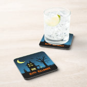 Spooky Spuk House Halloween Dekorative Untersetzer (Rechte Seite)