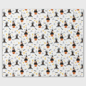 Spooky Spuk House Halloween Geschenkpapier (Flach)