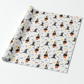 Spooky Spuk House Halloween Geschenkpapier (Ungerollt)