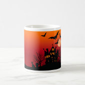 Spooky Spuk House Halloween Kaffeetasse