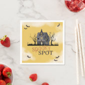 Spooky Spuk House Halloween-Party Paper Napkin Serviette (Beispiel)