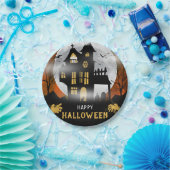 Spooky Spuk House Halloween-Party Pappteller (Party)