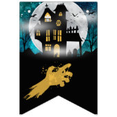 Spooky Spuk House Halloween-Party Wimpelkette (Erste Fahne)