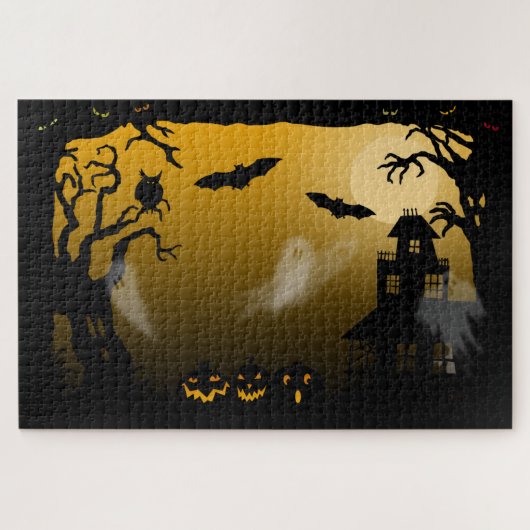 Spooky Spuk House Halloween Puzzle (Horizontal)