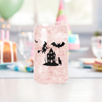 Spooky Spuk House & Hexe Silhouette |