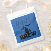 Spooky Spuk House & Hexe Silhouette | Geschenktütchen (Ausgeschnitten)