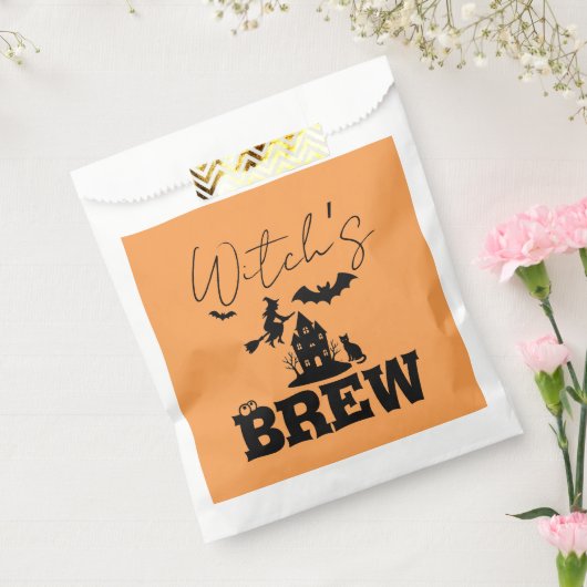 Spooky Spuk House & Hexe Silhouette | Geschenktütchen (Versiegelt)