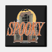 Spooky Spuk House Magnet (Vorne)