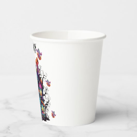 Spooky Spuk House Pappbecher (Links)