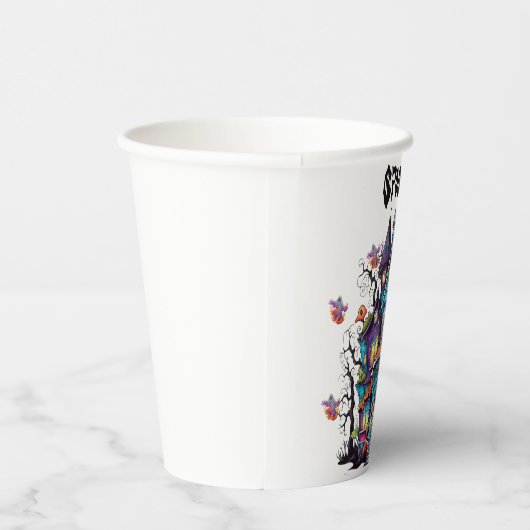 Spooky Spuk House Pappbecher (Rechts)