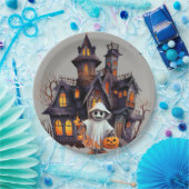 Spooky Spuk House Pappteller (Party)