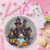 Spooky Spuk House Pappteller (Party)