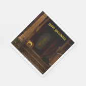 Spooky Spuk House Porch Serviette (Ecke)