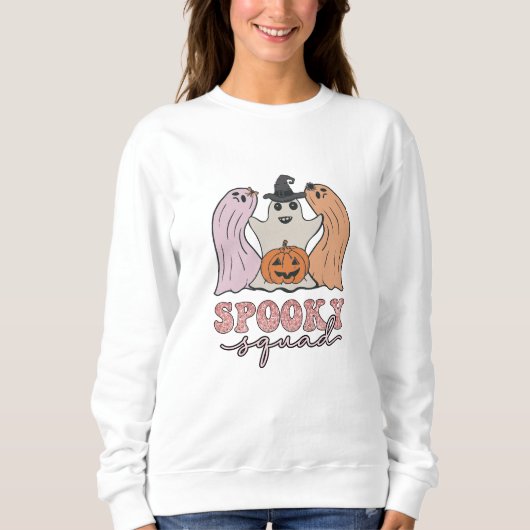 Spooky Squad Halloween Sweatshirt (Vorderseite)