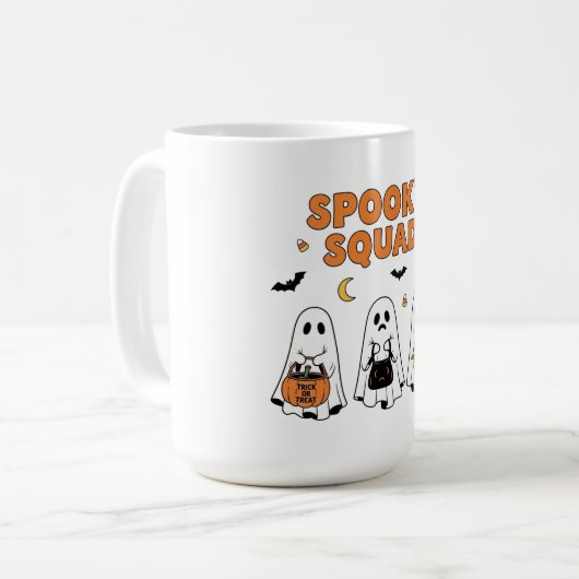 Spooky Squad Kaffeetasse (Vorderseite Links)