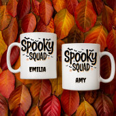 Spooky Squad Name Halloween Tasse für Freunde