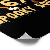 Spooky Squad Pumpkin 67 Halloween Meme 6 7 Numbers Poster (Ecke)