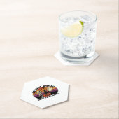 Spooky Squad Retro Halloween Design (Black Text) � Untersetzer (Vor Ort)