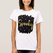 Spooky Stars Halloween T-Shirt (Vorderseite)