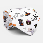 "Spooky Statement Halloween-Krawatte Krawatte (Gerollt)