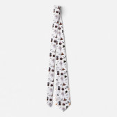 "Spooky Statement Halloween-Krawatte Krawatte (Rückseite)