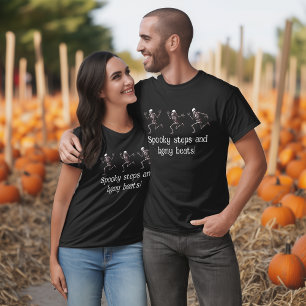 Spooky Steps, Bony Beats T - Shirt
