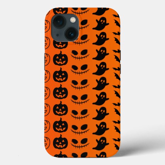 Spooky Stripes Muster Case-Mate iPhone Hülle (Rückseite)