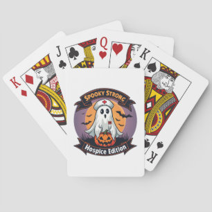 Spooky Strong Hospice Edition Halloween Nurie Spielkarten