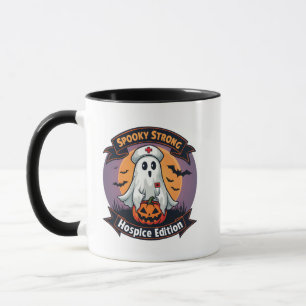Spooky Strong Hospice Edition Halloween Nurie Tasse