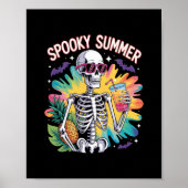 Spooky Summer Beach Vacation Poster (Vorne)