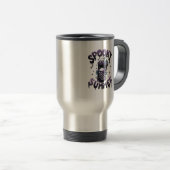 Spooky Summer Funny Meme Skeleton Kaffee Funny Sum Reisebecher (VorderseiteRechts)