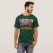 Spooky Summer Skeleton Just Waiting For Halloween  T-Shirt (Vorne ganz)