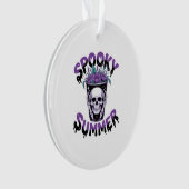 Spooky Summer Skeletonsommer Ornament (Vorderseite)