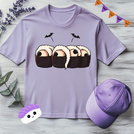 Spooky Sushi Niedliche Halloween-Küche T-Shirt