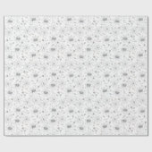 Spooky Süsse Baby Spider, Web & Halloween Candy Geschenkpapier (Flach)