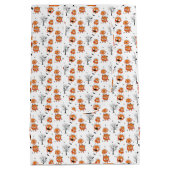 Spooky Sweet Baby Bat Gift Bag Halloween Christmas Mittlere Geschenktüte (Rückseite)