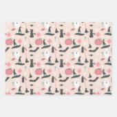 Spooky Sweet Halloween Geburtstag Geschenkpapier Set (Vorderseite 3)