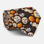 Spooky Sweet Leckereien Krawatte (Gerollt)