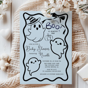 Spooky Sweet Little Boo Baby Dusche Einladung
