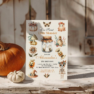 Spooky Sweet ONE Celebration Einladung