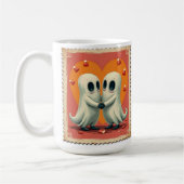 Spooky Sweethearst Briefmarke Halloween Kaffeetasse (Links)
