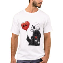 Spooky Sweetheart - Anpassbarer Schädel mit Ballon