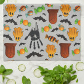 Spooky Sweets & Shadows Geschirrtuch (Gefaltet)