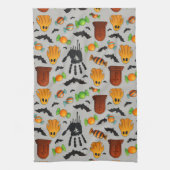 Spooky Sweets & Shadows Geschirrtuch (Vertikal)