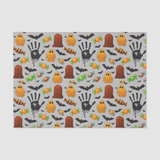 Spooky Sweets & Shadows Seidenpapier (Vorderseite)