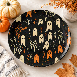 Spooky-Tableware für Party und Veranstaltungen Pappteller