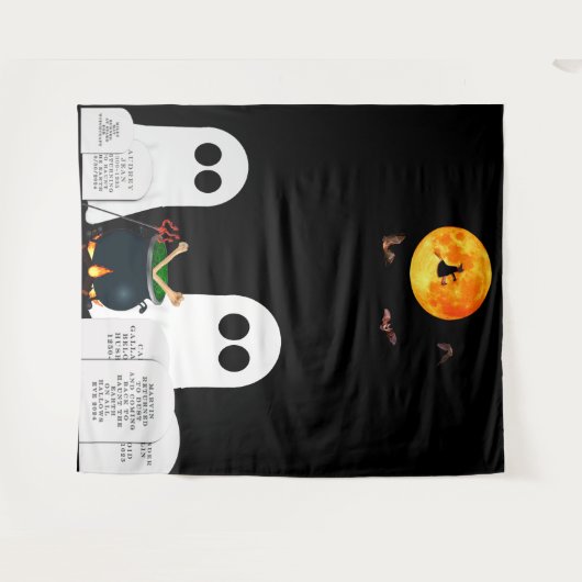 Spooky Tapestry Wandteppich (Vorderseite (Horizontal))