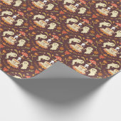 Spooky Tea Time Geschenkpapier (Ecke)
