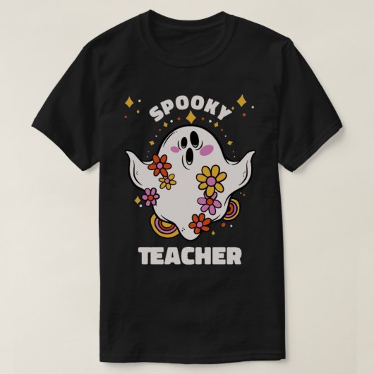 Spooky Teacher Halloween2 T-Shirt (Design vorne)