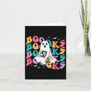 Spooky Teacher Halloween Kostüm für Buchliebhaber Karte
